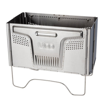 UCO Flatpack Smokeless Firepit & Grill for portable outdoor cooking