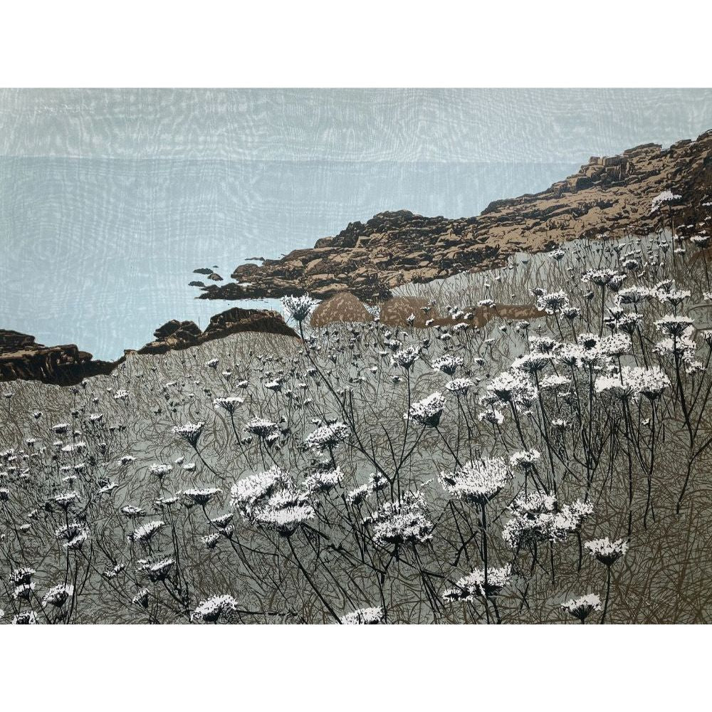 'Lamorna' Framed Screen Print