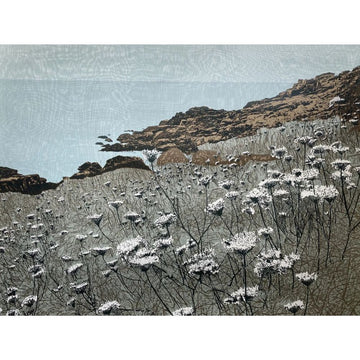 'Lamorna' Framed Screen Print