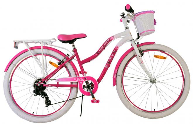 Volare Lovely Kinderfiets Meisjes 26 inch Roze 7 speed