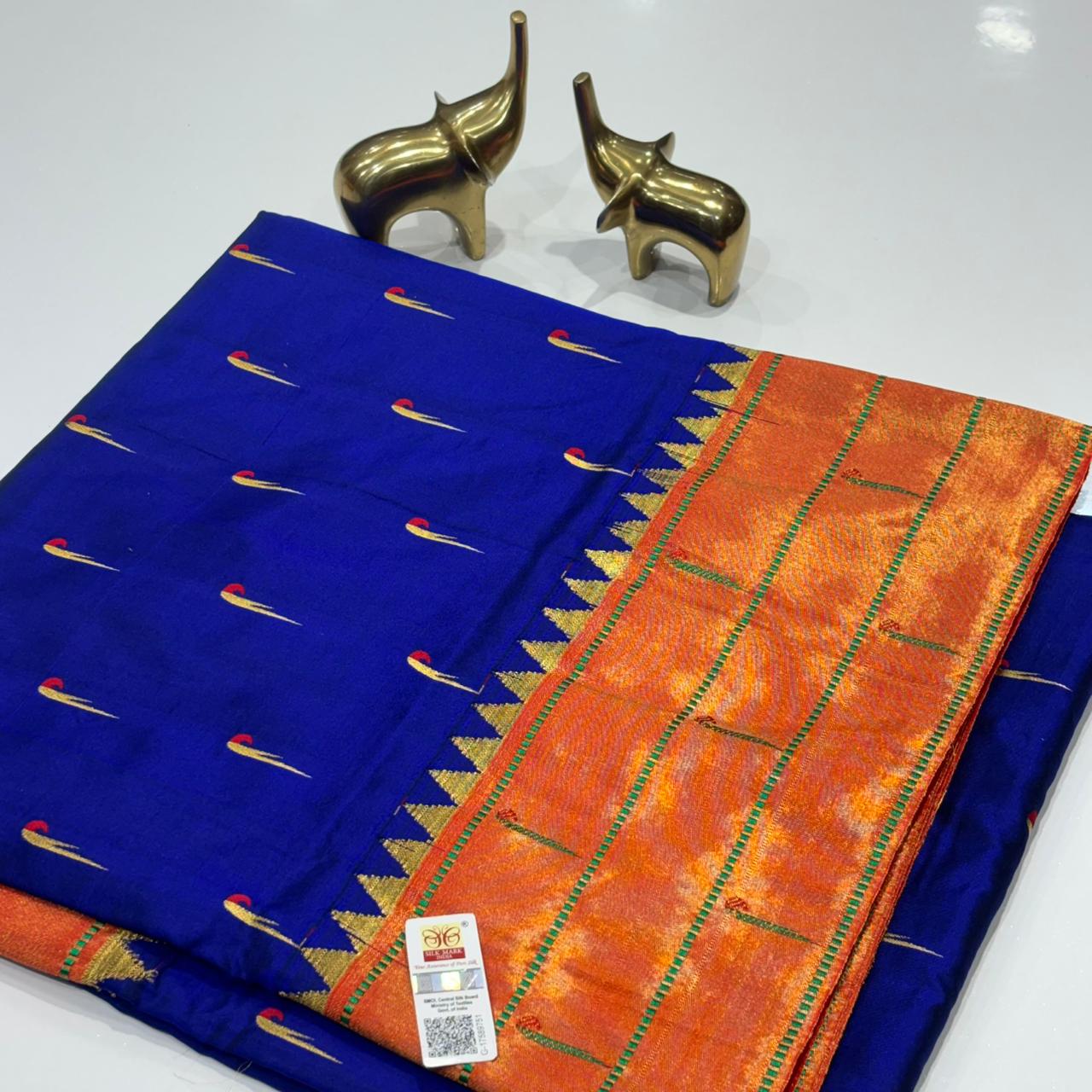 Pure Paithani Silk Saree