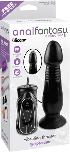 Anal Fantasy Vibrating Thruster by Pipedream - Black