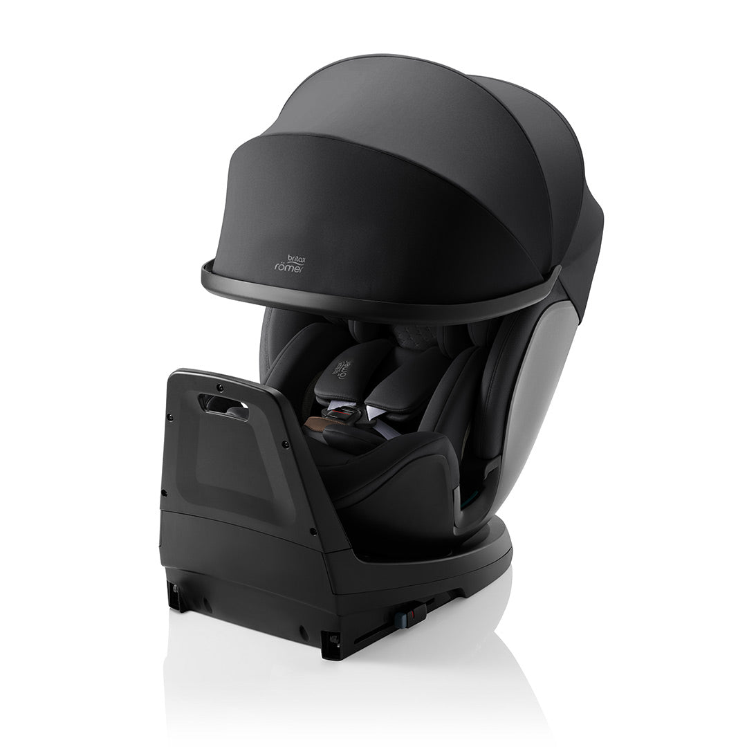 Britax Romer Swivel Grow Max Air Car Seat - Lux | Onyx Black-Car Seats-Lux | Onyx Black- | Natural Baby Shower