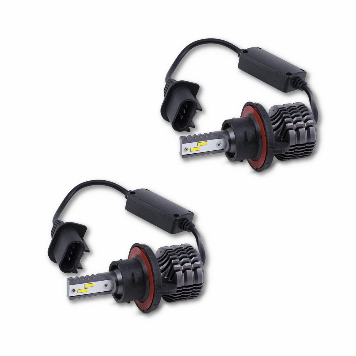2006 Hummer H3 Headlight Bulb High Beam and Low Beam H13 LED Kit-Ledlightstreet