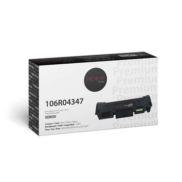 C106R04347 - Cartouche laser compatible  - Xerox  - Noire - 3000 pages à 5% de couverture de page - Kartouche Plus