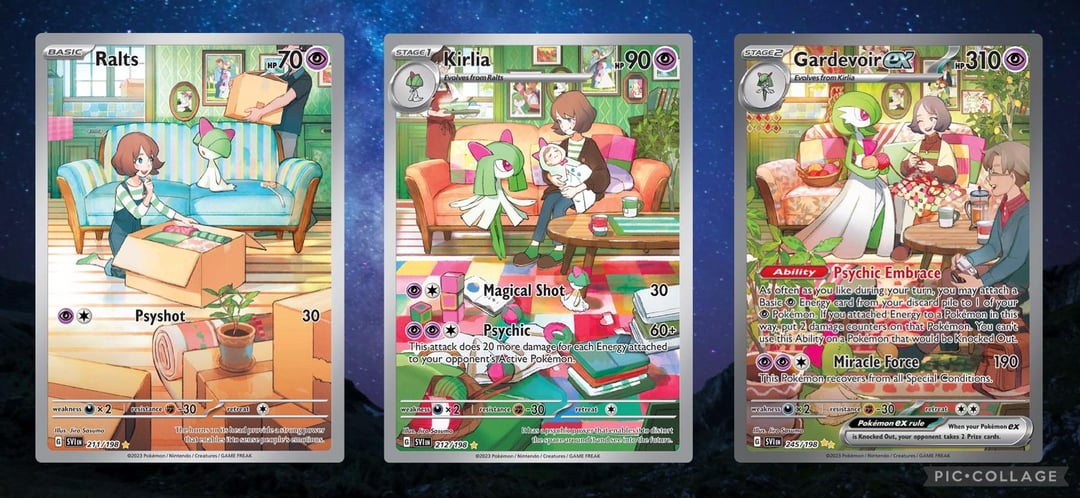 Cards that tell a story. : r/PokemonTCG