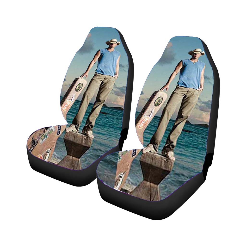 Kenny Chesney Guitar Case Car Seat Covers