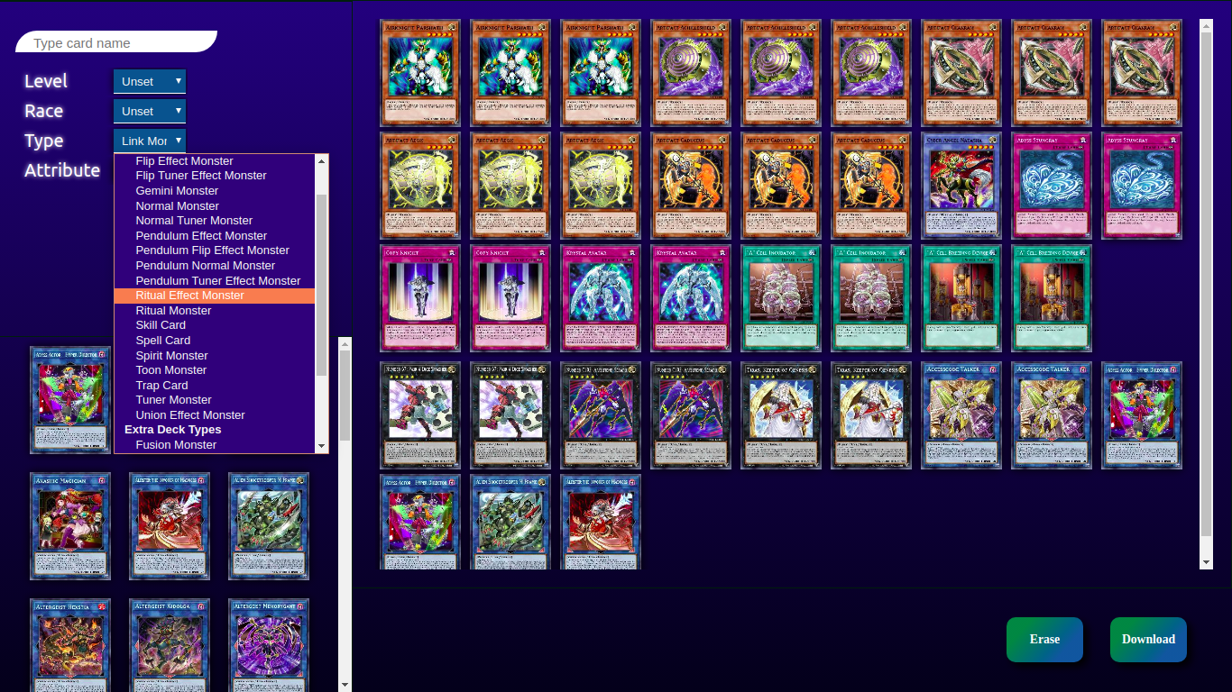 ai yugioh deck builder GitHub