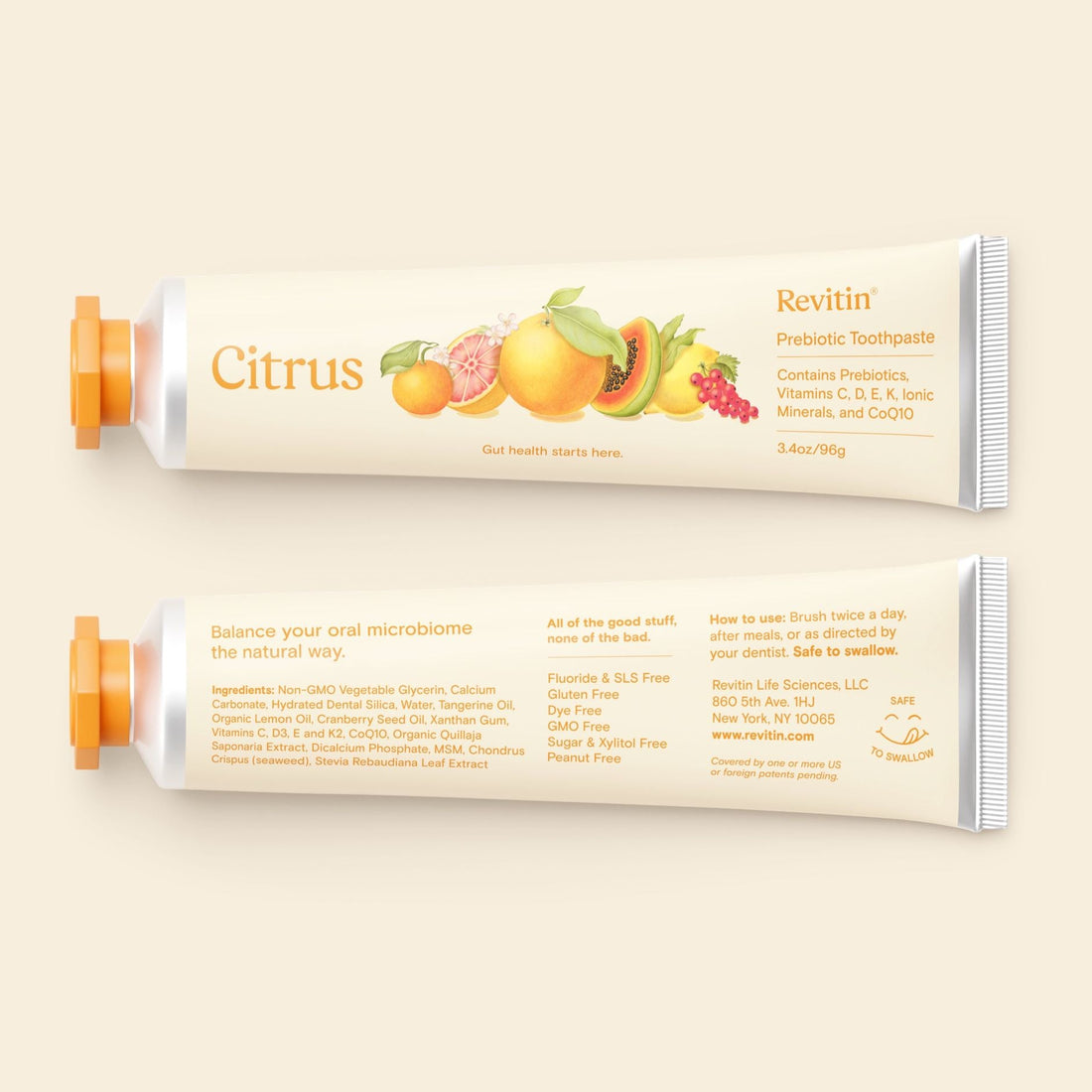 Revitin Toothpaste Single Tube