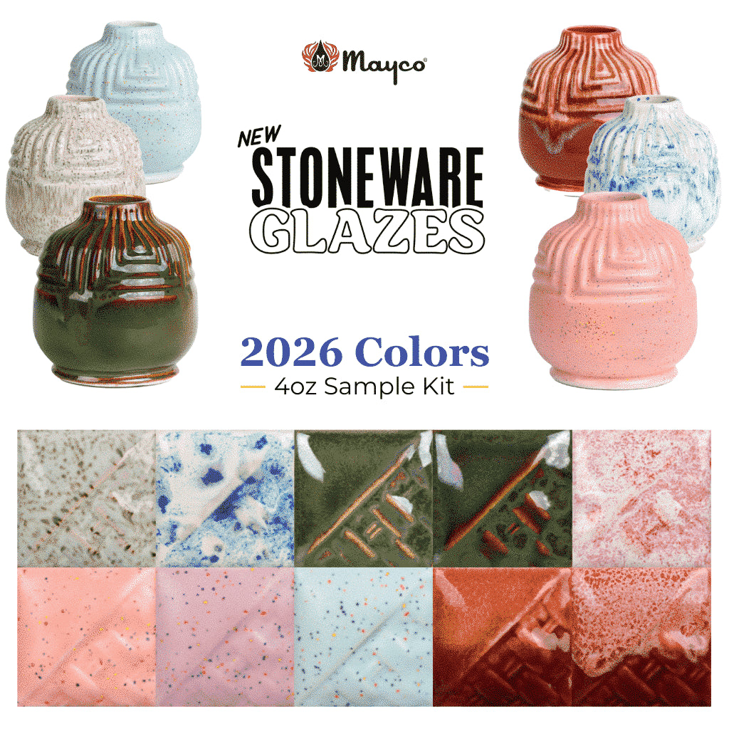 2026 Stoneware Glaze Sample Kit