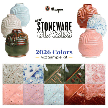 2026 Stoneware Glaze Sample Kit