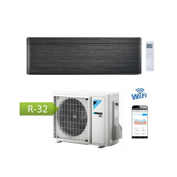 Climatizzatore Condizionatore Daikin Bluevolution Inverter Stylish Blackwood 15000 Btu WI-fi A++ R-32 FxtA42bt