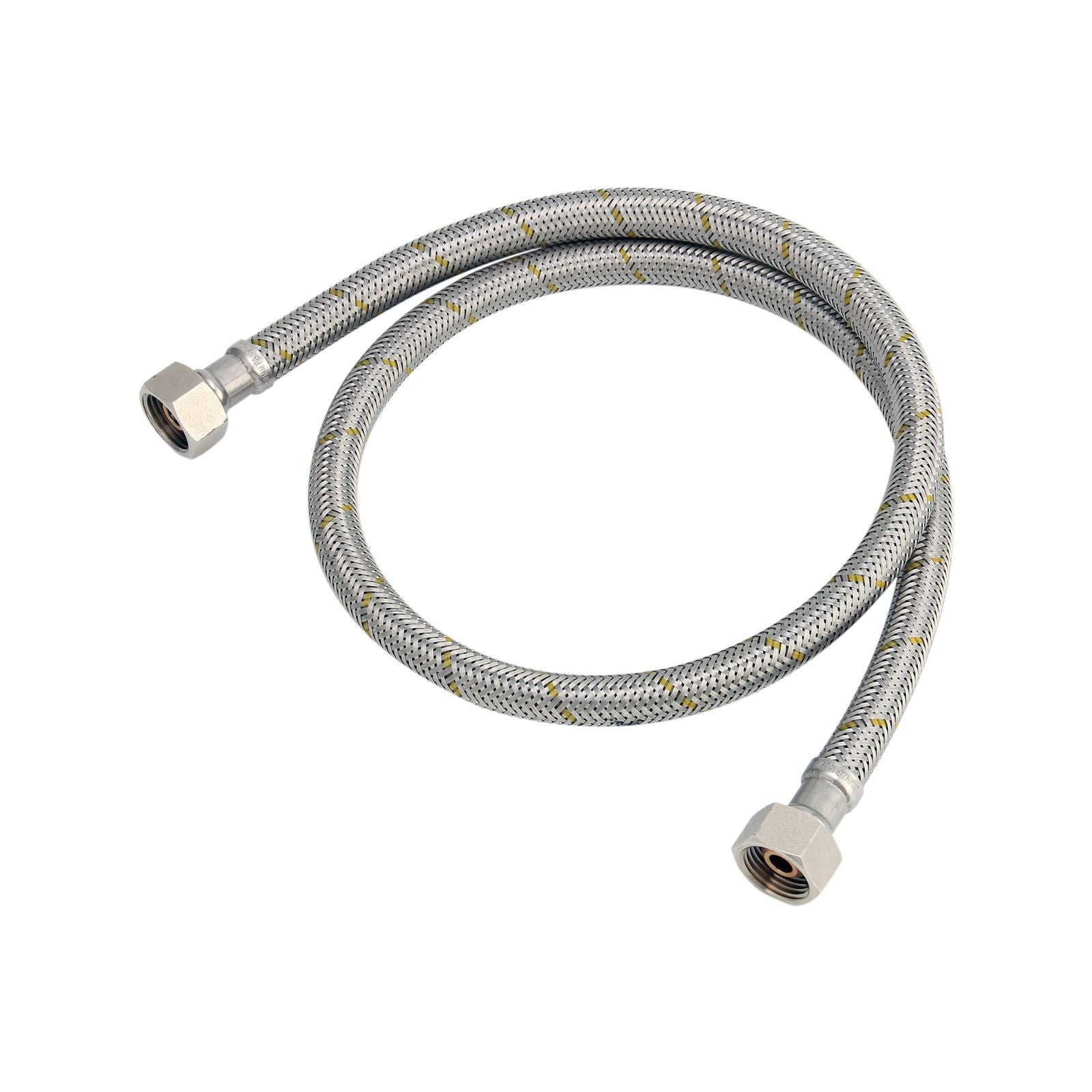 Kinetic 2000mm Stainless Steel Flexible Braided Gas Connector