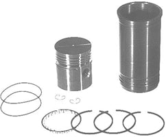 SLEEVE & PISTON KIT, 4.02" BORE. CONTAINS SLEEVES (NO GROOVES), 3 RING PISTONS, RINGS, 1-3/16" OD PINS & RETAINERS. 1 KIT USED IN 329 CID 6 CYLINDER DIESEL ENGINE (TO S/N 277549)