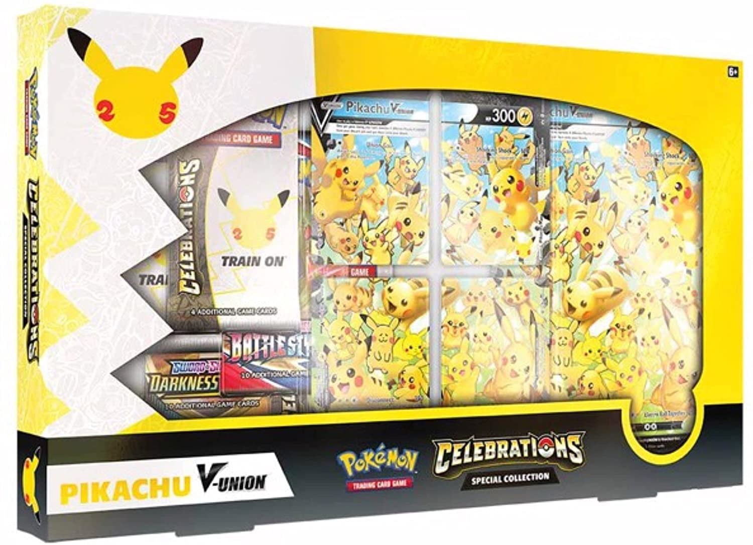Pokémon Celebrations Pikachu V-Union Special Collections Box