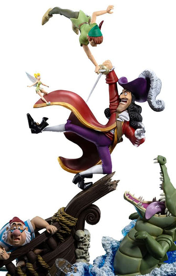 Statue Peter Pan vs Hook Deluxe - Disney 100th - Peter Pan - Art Scale 1/10 - Disney Classics