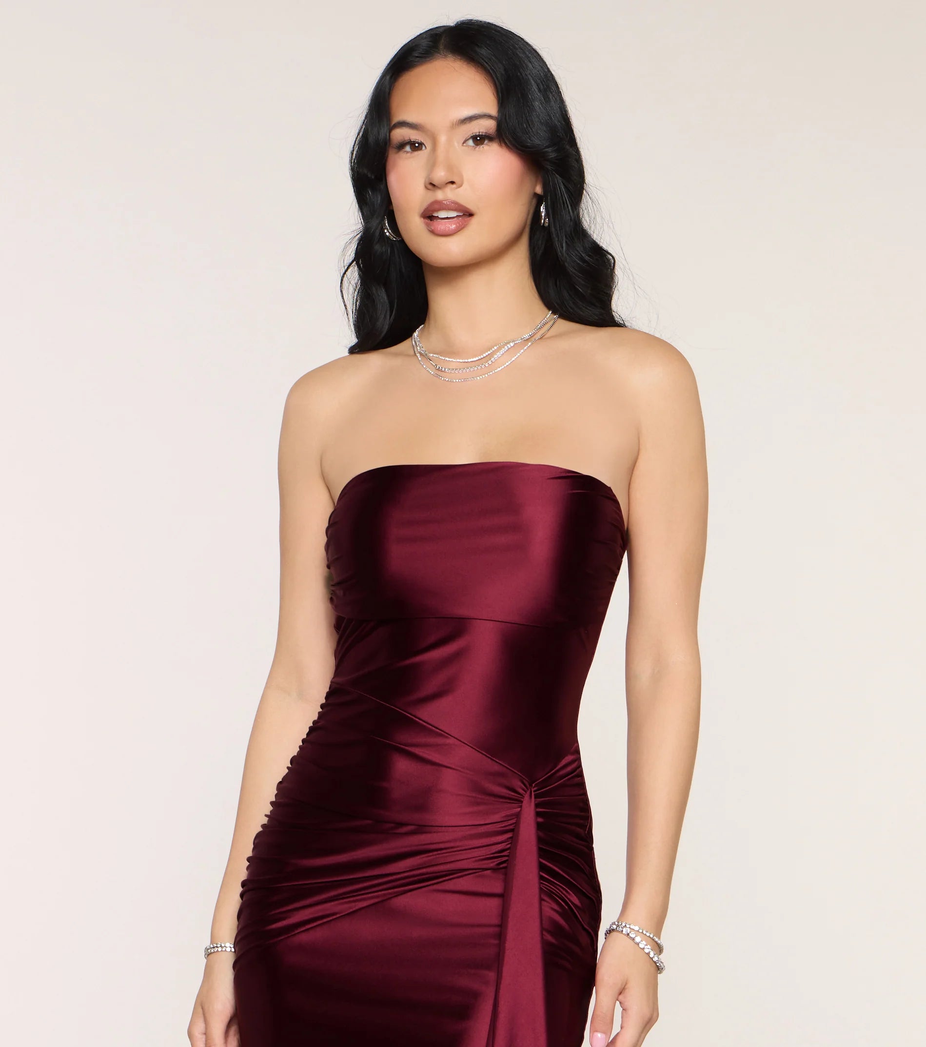 Arielle Strapless Mermaid Formal Dress