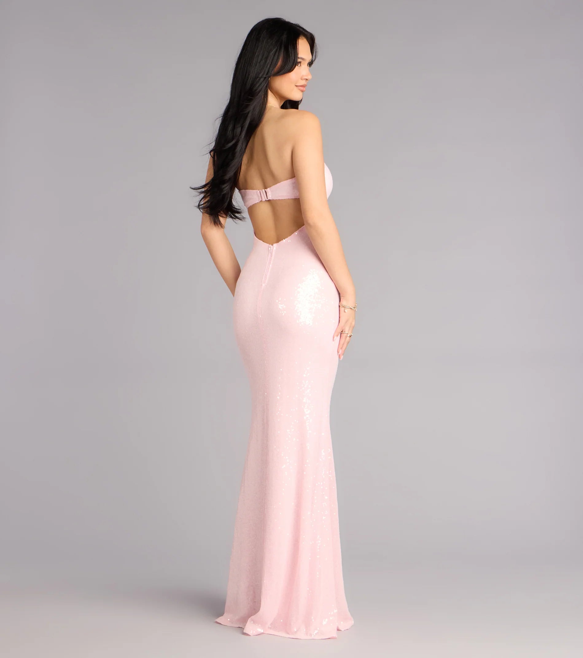Aimee Sequin Starfish Formal Dress