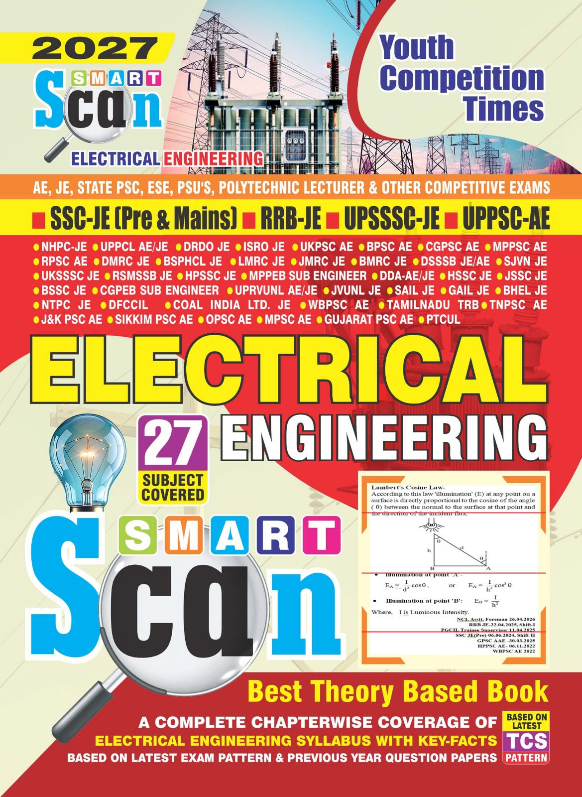 Smart Scan Electrical Engineering (27 Subject Covered) SSC-JE (Pre & Mains) RRB-JE/UPSSSC-JE/UPPSC-AE – 2027