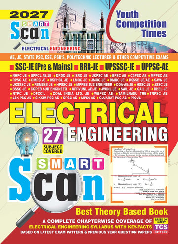 Smart Scan Electrical Engineering (27 Subject Covered) SSC-JE (Pre & Mains) RRB-JE/UPSSSC-JE/UPPSC-AE – 2027