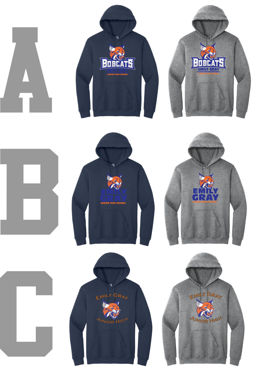 Emily Gray - Hooded Sweatshirt - 18500