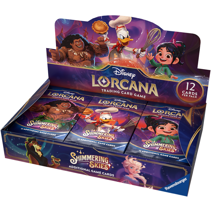 Disney Lorcana: Shimmering Skies Booster Display box
