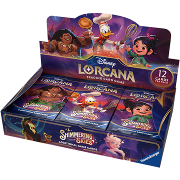 Disney Lorcana: Shimmering Skies Booster Display box