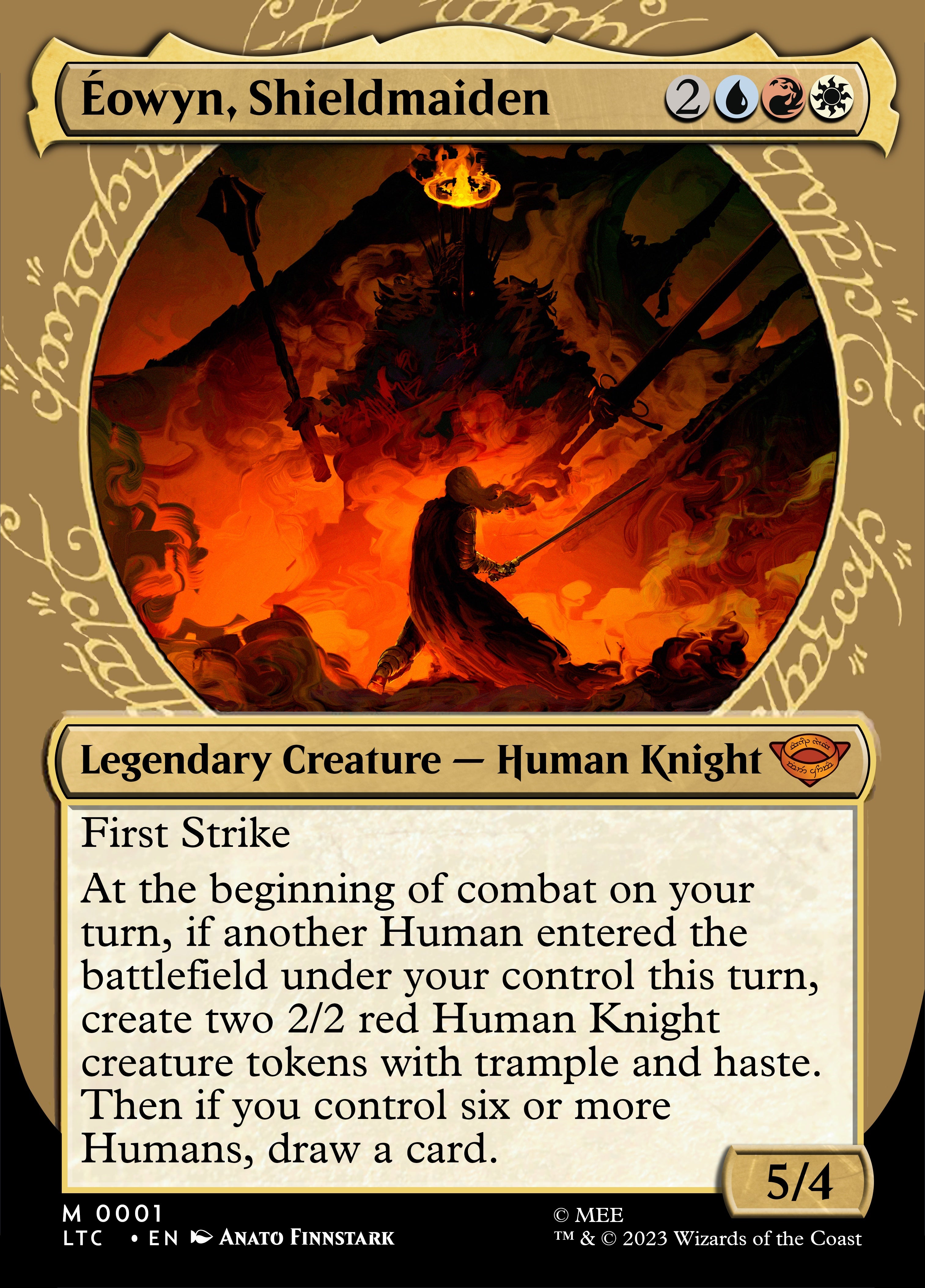 Eowyn (Commander / EDH MTG Deck)