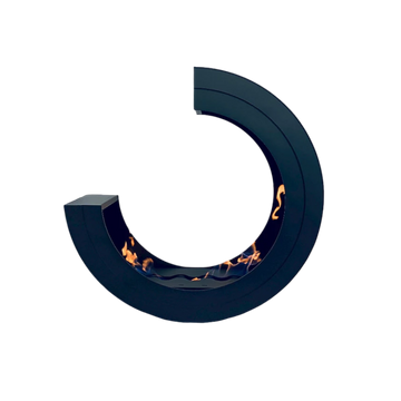 Erta 3/4 Z Bio Ethanol Vrijstaand Haard D80 cm – afbeelding 1
