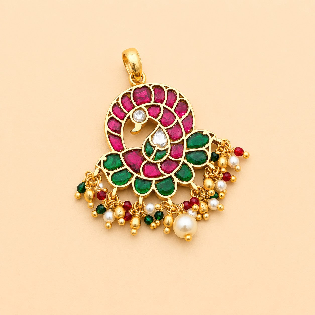 Jadau kundan Pendant - Design 15