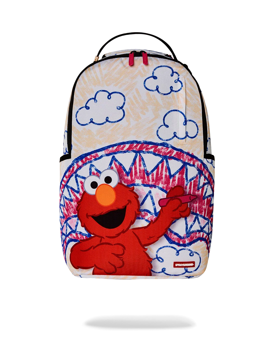 ELMO'S WORLD SHARK SKETCH BACKPACK sprayground
