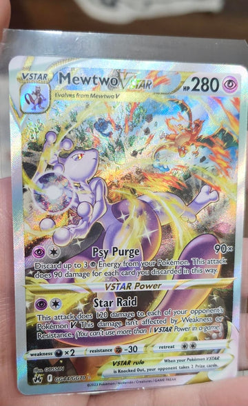 FINALLY pulled the Mewtwo V STAR to complete the duo!! : r/PokemonTCG