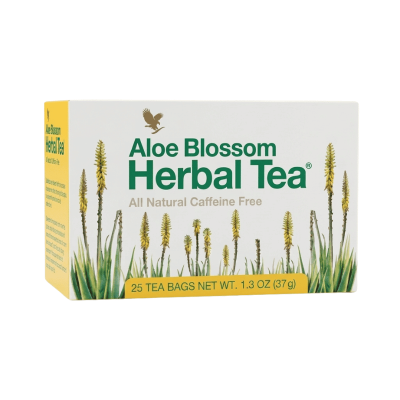 Forever Aloe Blossom Herbal Tea cafeïnevrije thee voor dagelijks genieten