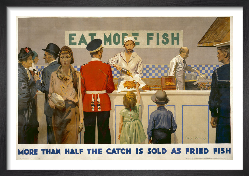 Empire Marketing Board by Charles Pears. Framed art print.