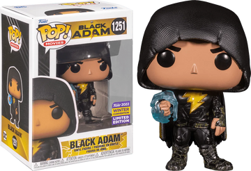 FUN65343 Black Adam (2022) - Black Adam Pop! Vinyl (2022 Winter Convention Exclusive) [RS] - Funko - Titan Pop Culture