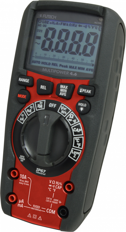 Futech Multimeter Multipower 4.6