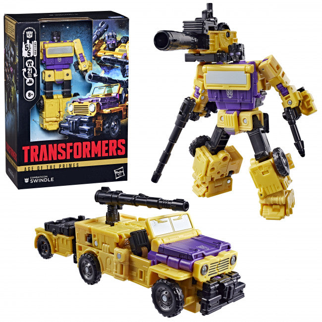 PreOrder - Transformers Age of the Primes Voyager Class Combaticon Swindle