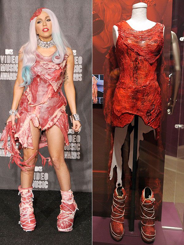 Lady Gaga's VMAs Meat Dress Is Now in the Rock and Roll Hall of Fame