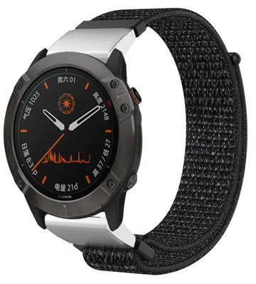 Garmin D2 Mach 1 Pro Nylonarmband (Schwarz)