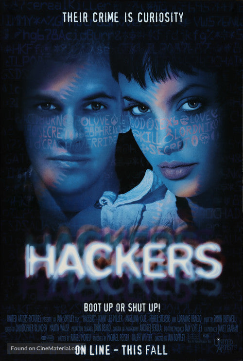 Hackers A2 Movie Poster-Pixel Demon