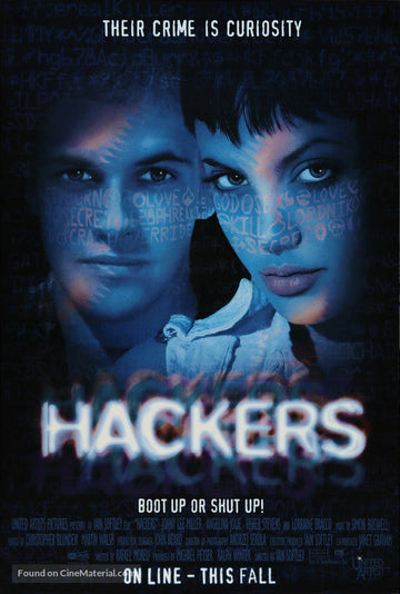 Hackers A2 Movie Poster-Pixel Demon