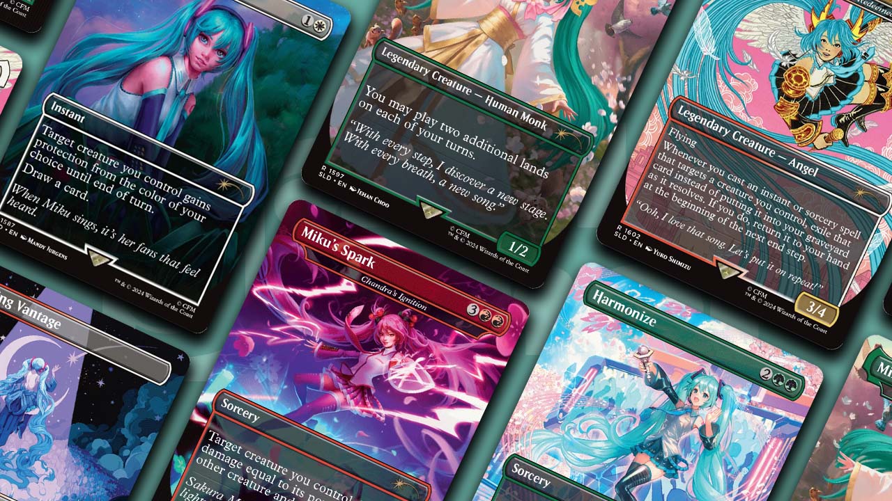 Magic: The Gathering Hatsune Miku Card List (Full List)