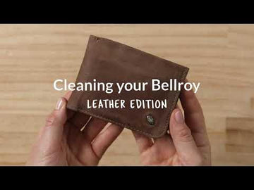 Your guide to cleaning Bellroy leathers