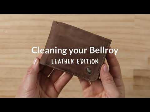 Your guide to cleaning Bellroy leathers