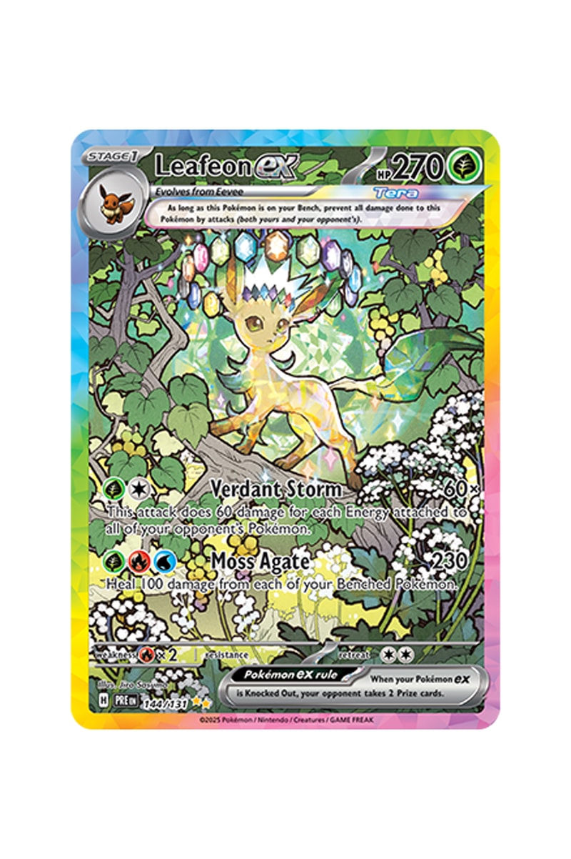 prismatic evolutions pokémon cards TCG: Illustration Card List ready to evolve thanks to its Rainbow DNA Pokemon Scarlet & Violet Prismatic –