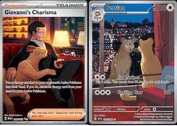 I just realized that the new Persian IR takes place in the same room as this card : r/PokemonTCG