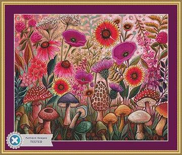Morel of The Story counted cross stitch pattern by Peggy Davis/Porterfields Fine Art Licensing