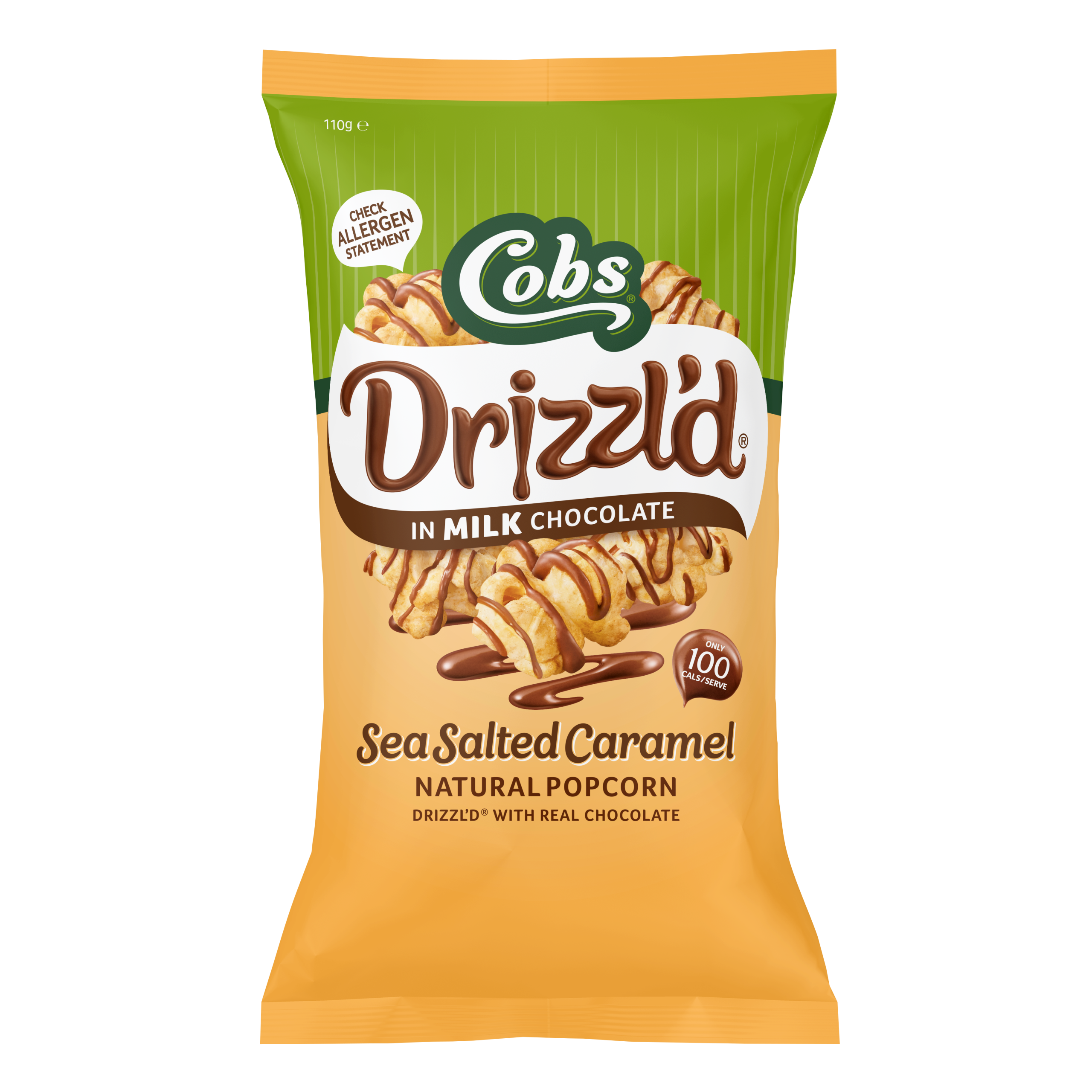 Cobs Drizzld Popcorn Sea Salted Caramel | 110g