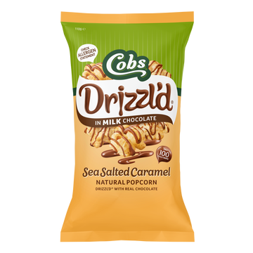 Cobs Drizzld Popcorn Sea Salted Caramel | 110g