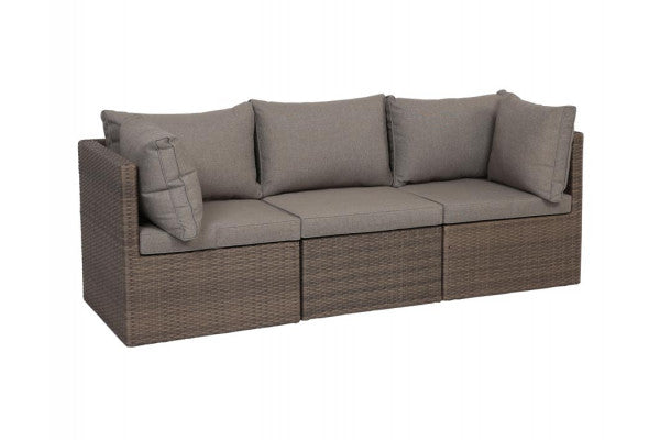Se Isla Dusty Modulsofa - 3 pers. - Vandafvisende ❤ Billig fragt og hurtig levering - Varenummer: Havemøbelland-DK4263 - Udsalg på HAVESOFA- OG LOUNGEMØBLER - Havesofaer Op til 63% rabat - Over 2.739 mærker samlet ét sted